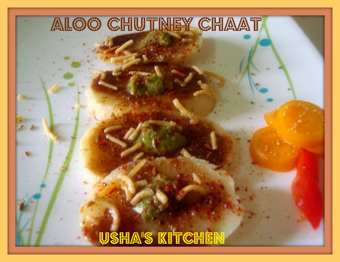 Foodista Recipes, Cooking Tips, and Food News ALOO CHUTNEY CHAAT